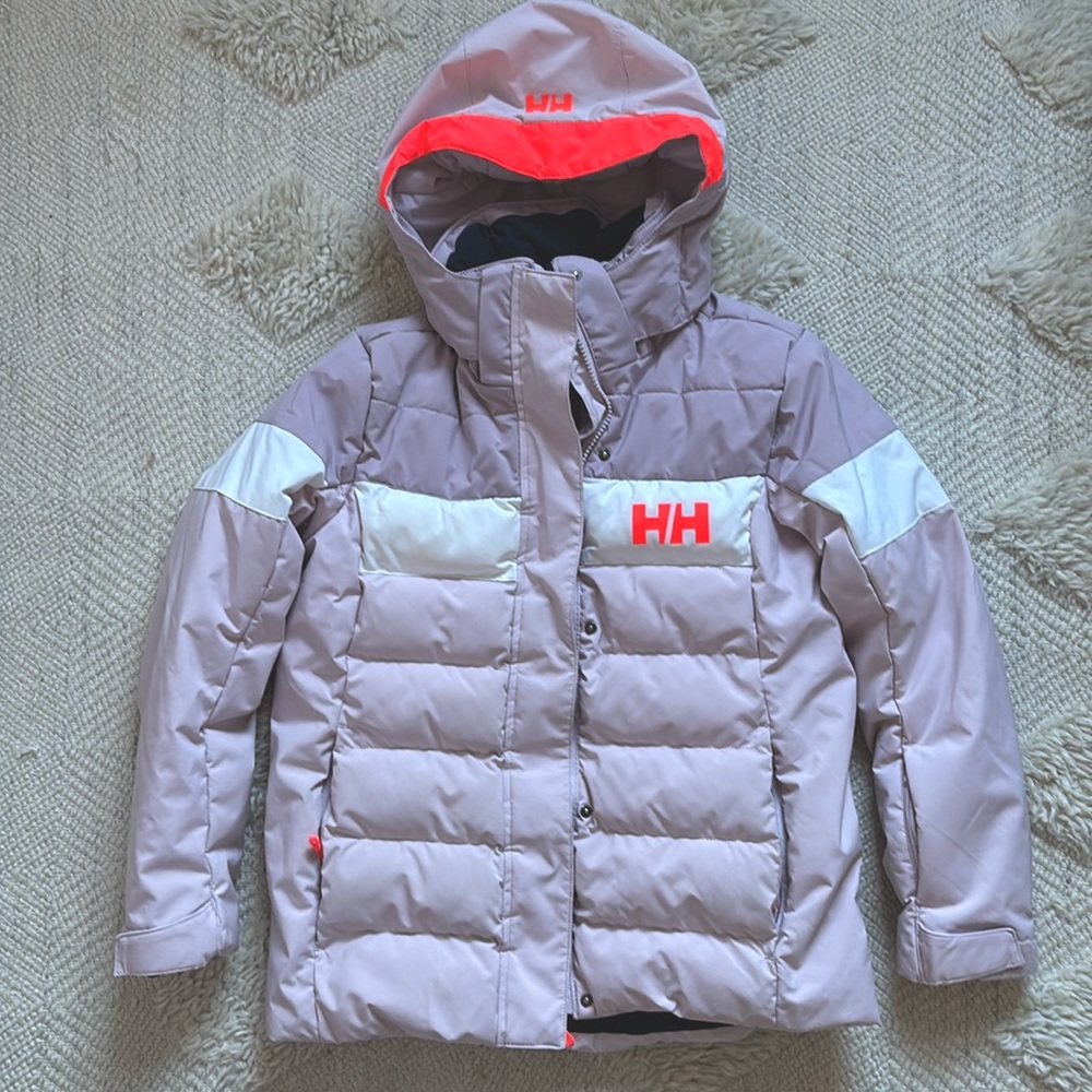 Girls size 12 Helly Hansen ski jacket and pants set